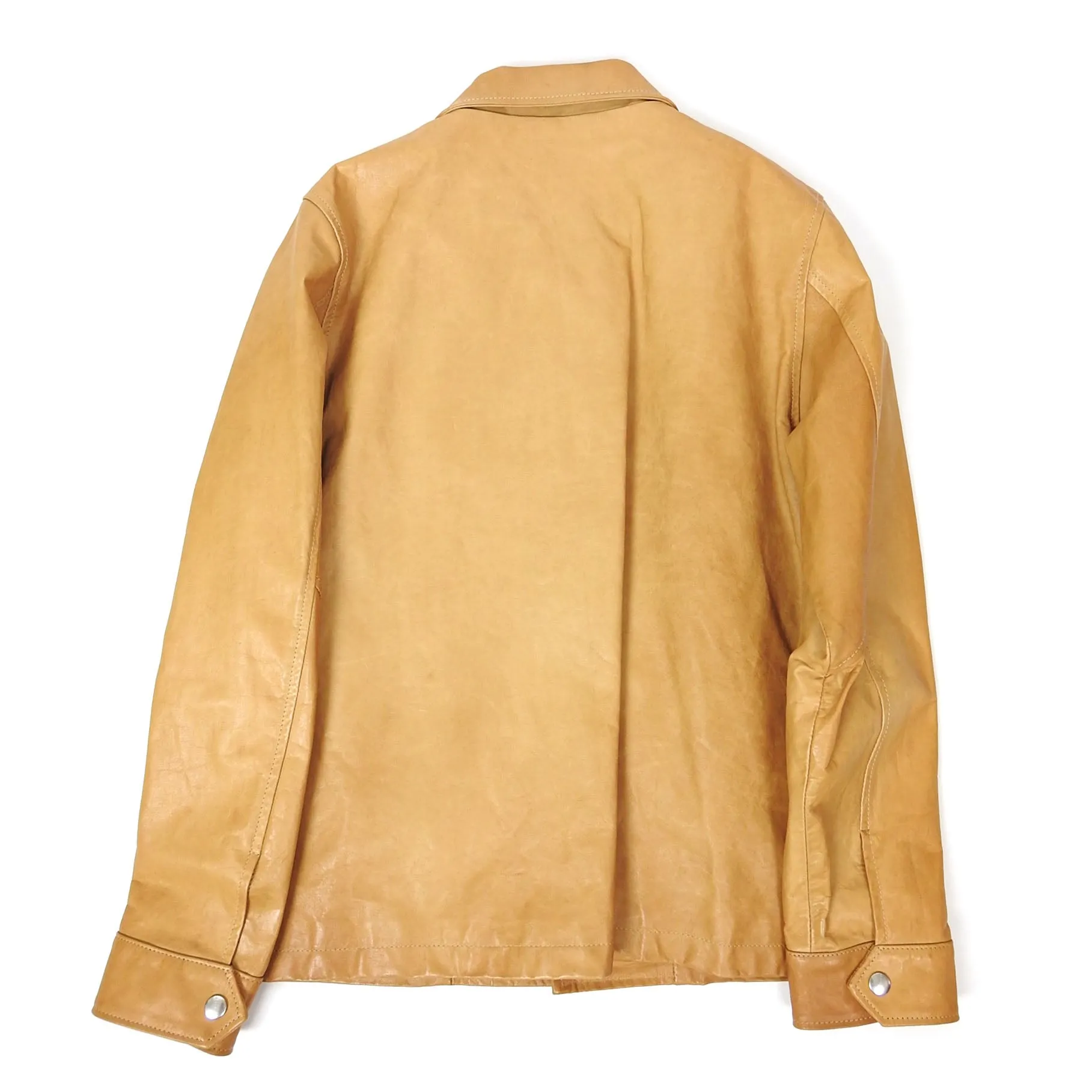 Giorgio Brato Leather Jacket Size 48