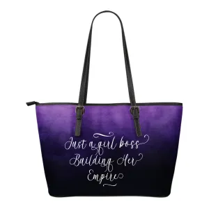 Girl Boss Tote Bags 5 Ombre and Solid Colors