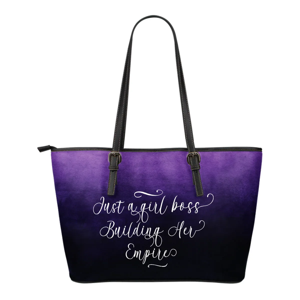 Girl Boss Tote Bags 5 Ombre and Solid Colors