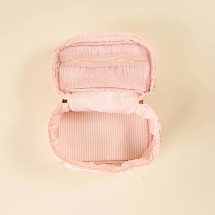 Glam & Go Quilt Cosmetic Bag