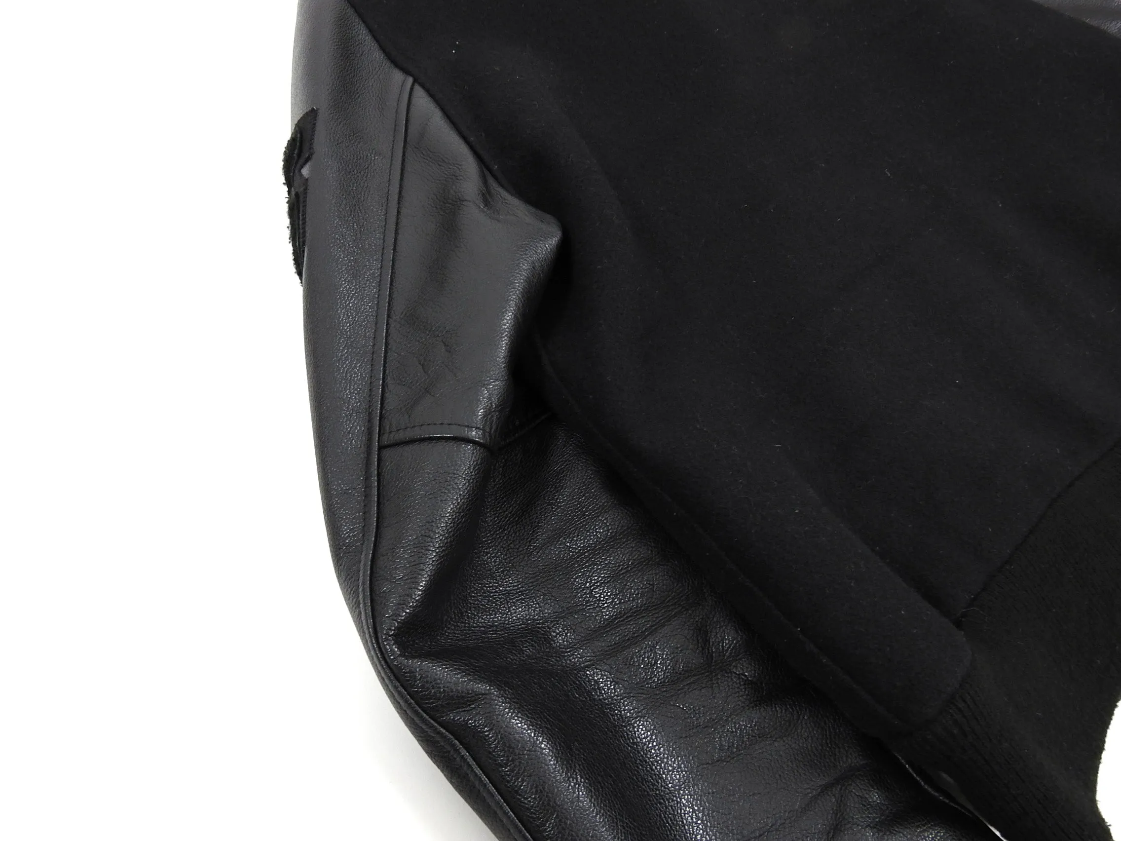 Golden Bear Nomad Edition Black Varsity Jacket - L