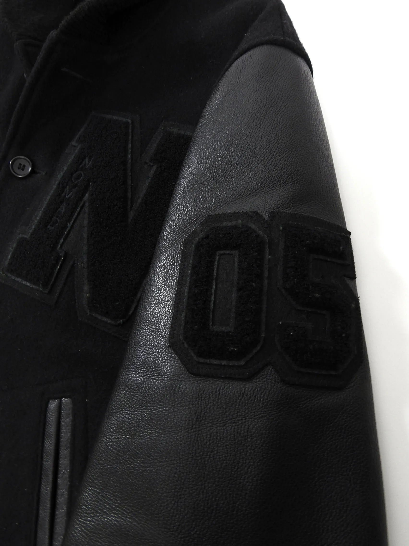 Golden Bear Nomad Edition Black Varsity Jacket - L