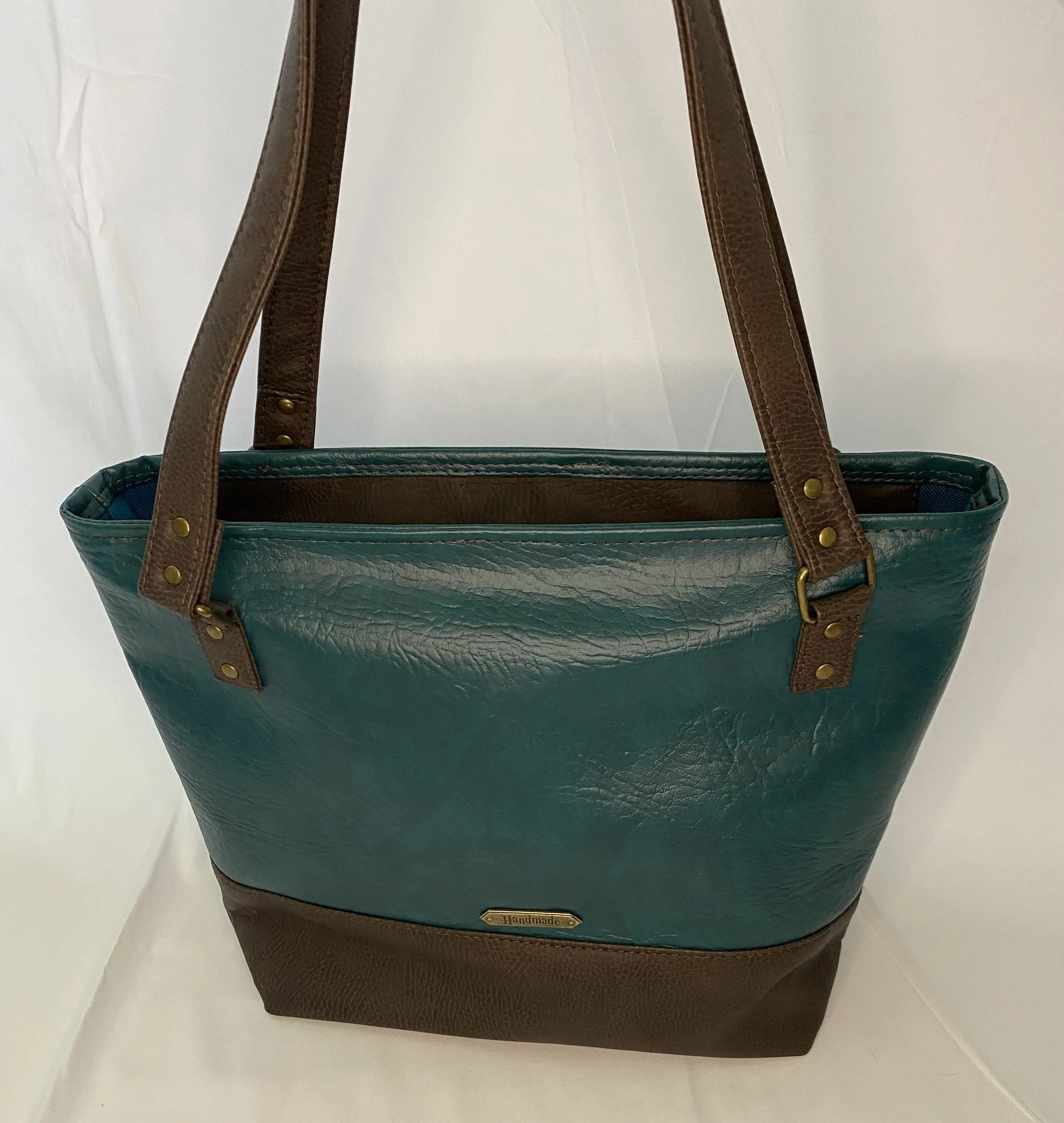 Green and Brown Tote