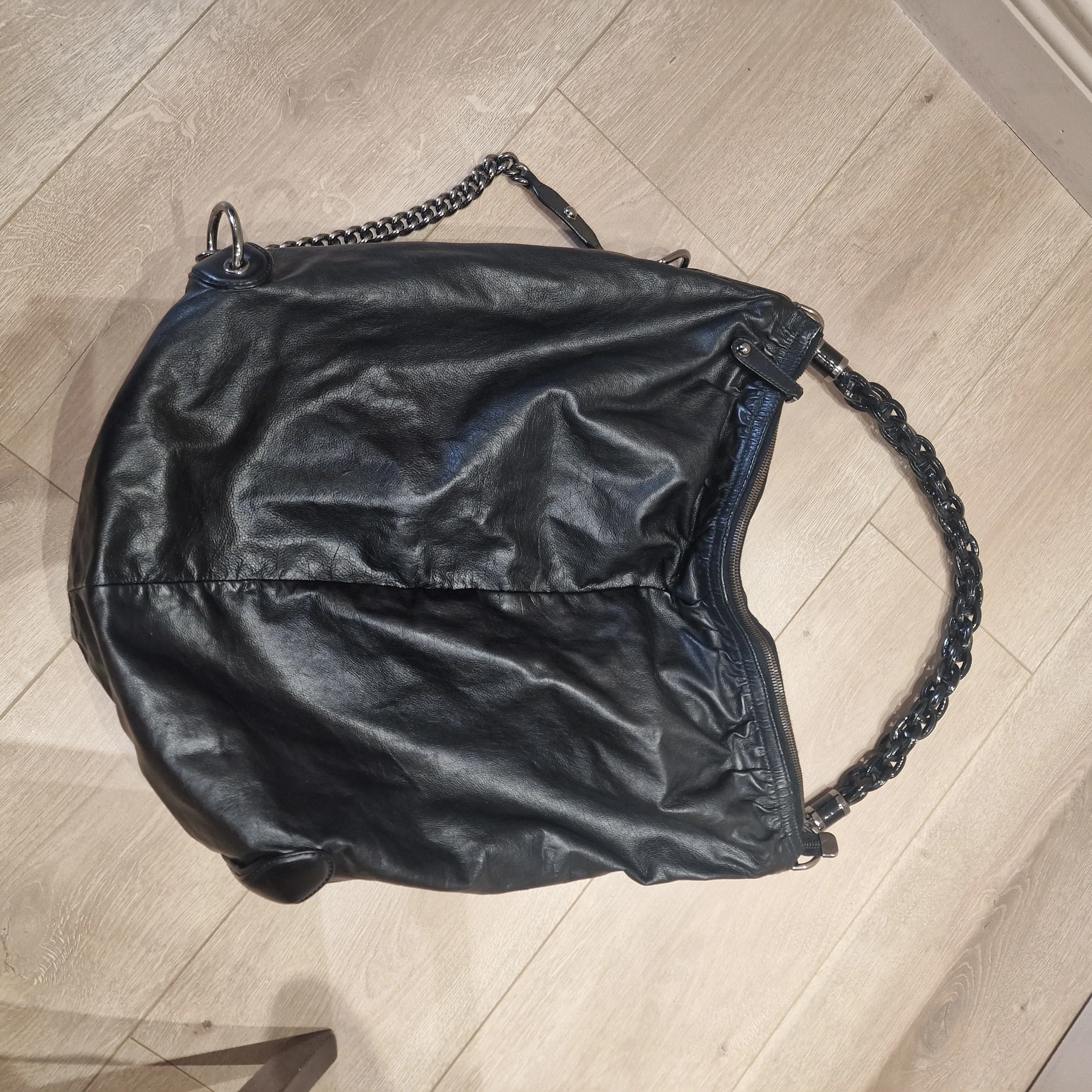 Gucci Black Leather Bag