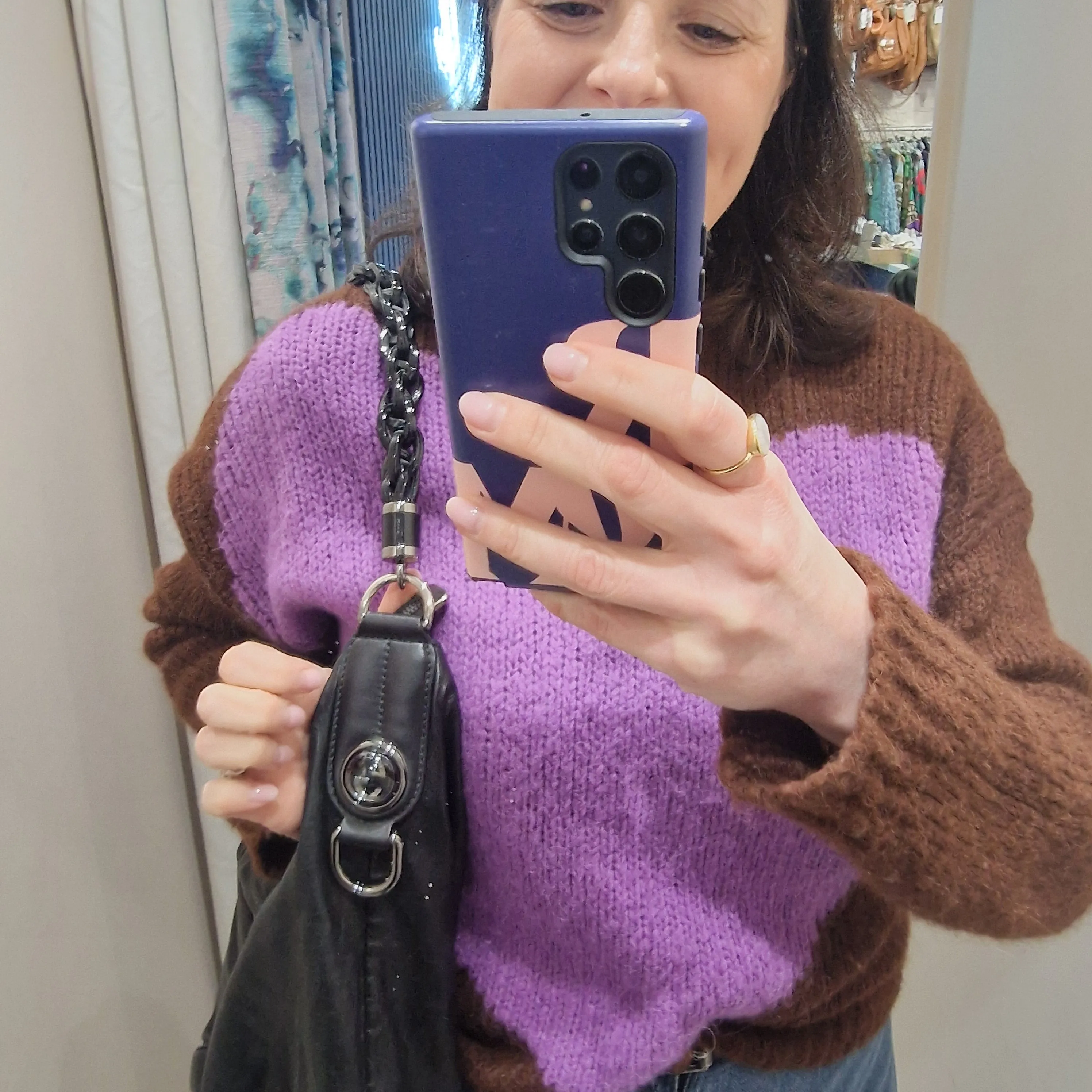 Gucci Black Leather Bag