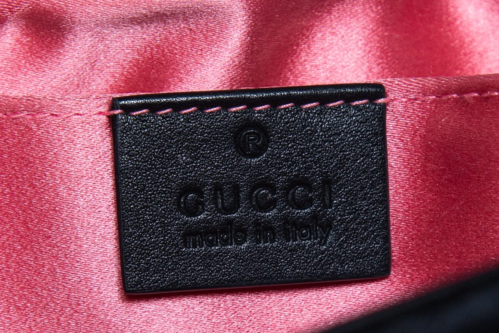Gucci Black Velvet Marmont Handbag