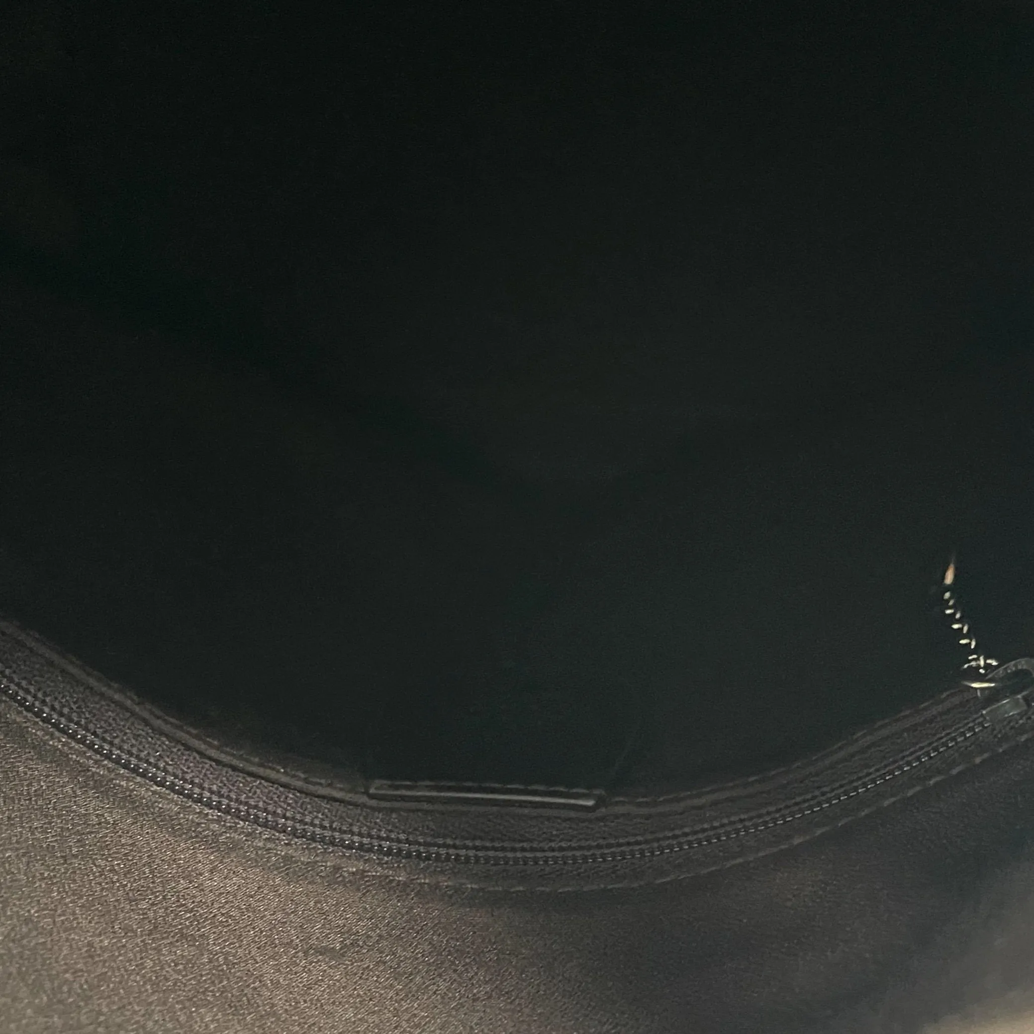 Gucci Brown Monogram Velvet Shoulder Bag