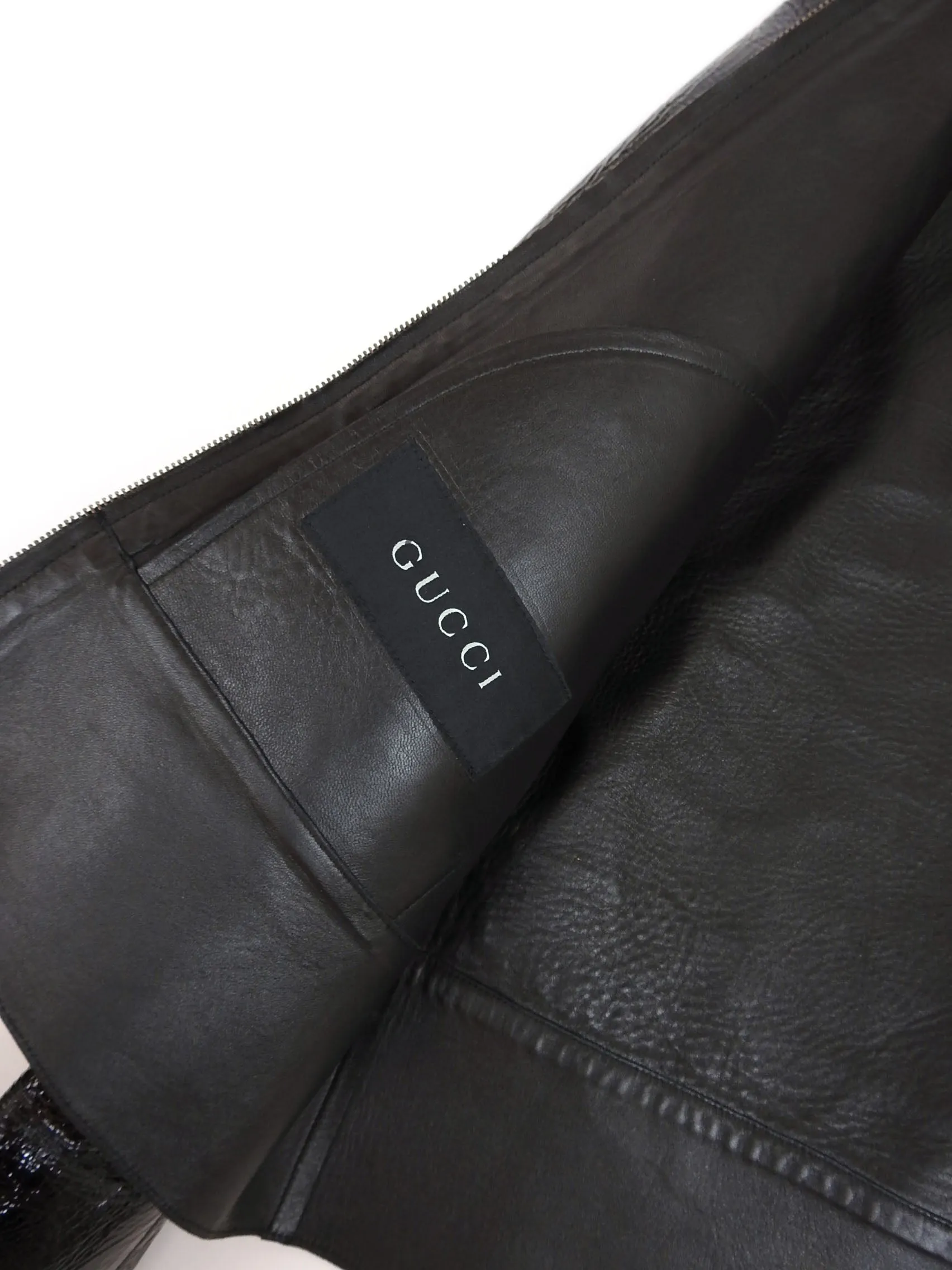 Gucci by Tom Ford Patent Leather Jacket Size 48