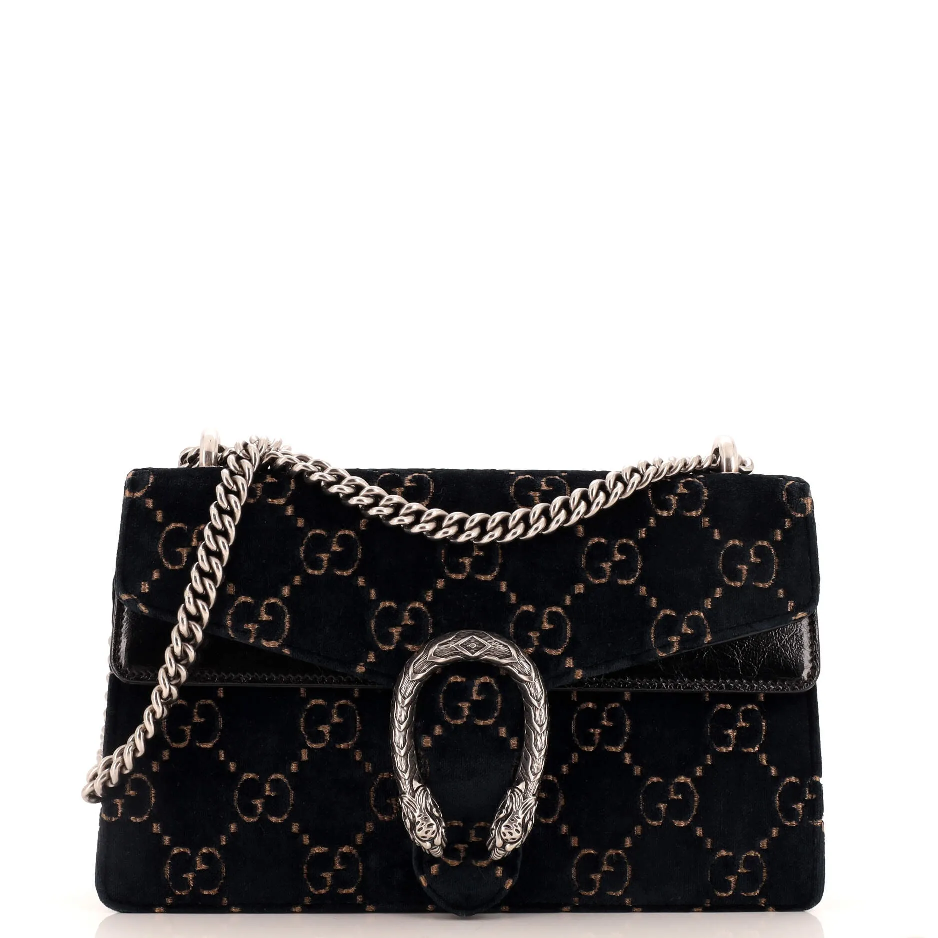 GUCCI Dionysus Bag GG Velvet Small