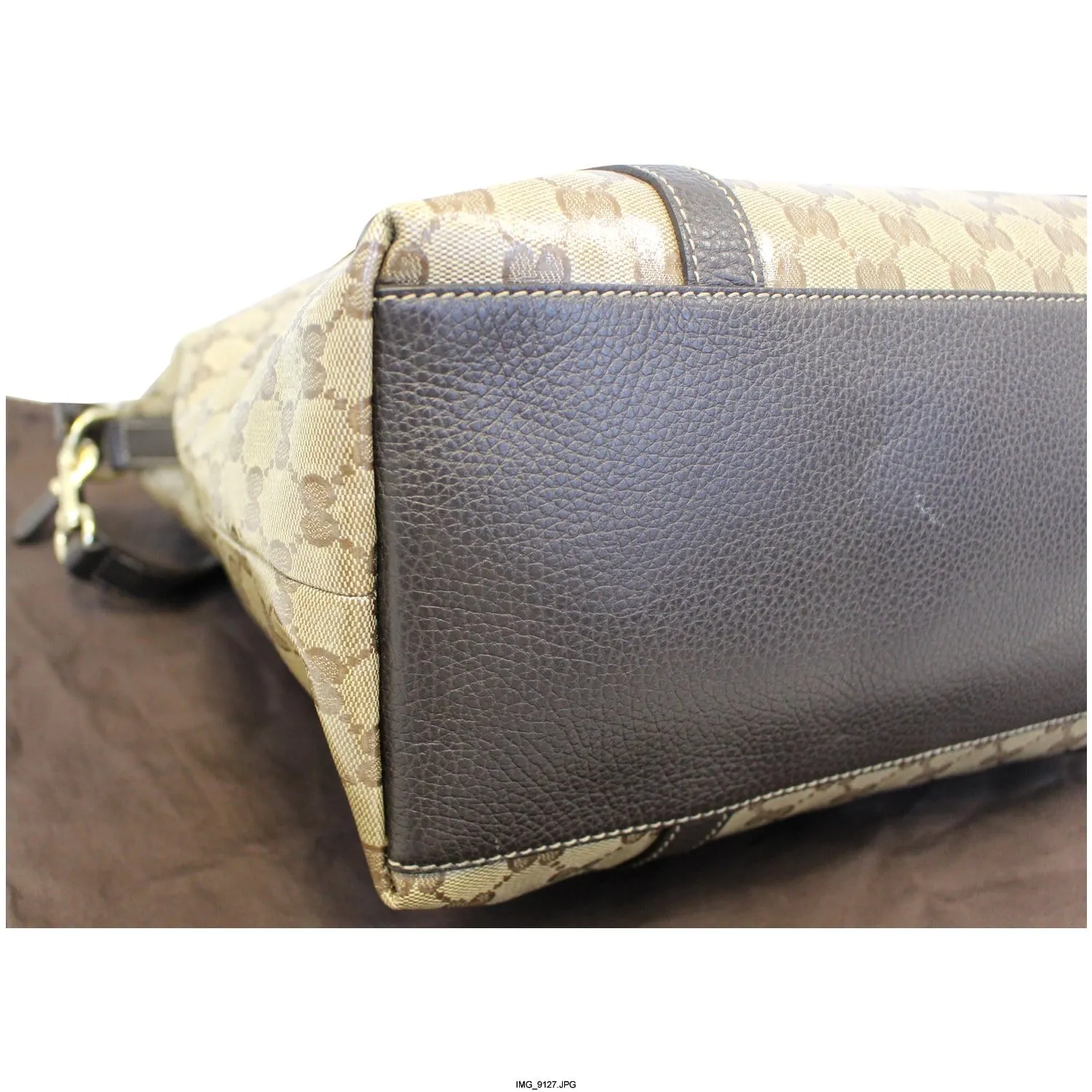 GUCCI Dome Crystal Monogram Large GG Shoulder Handbag 339551