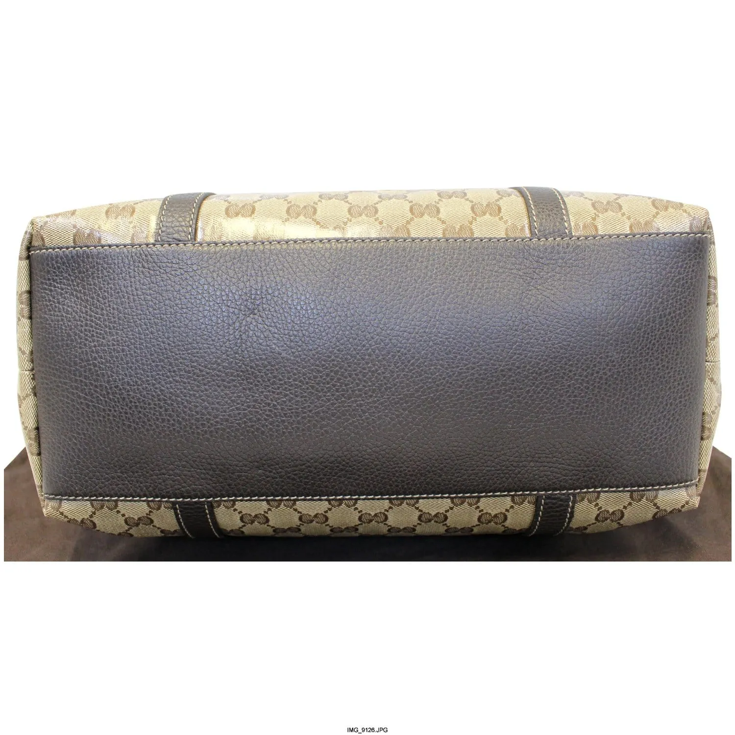 GUCCI Dome Crystal Monogram Large GG Shoulder Handbag 339551