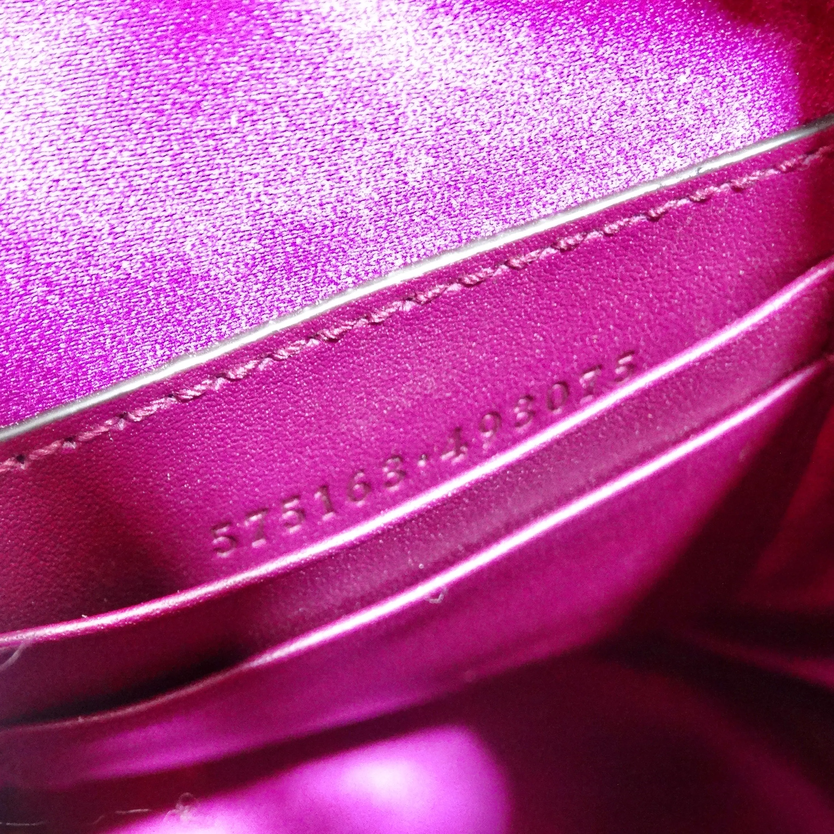 Gucci GG Marmont Mini Velvet Bucket Bag