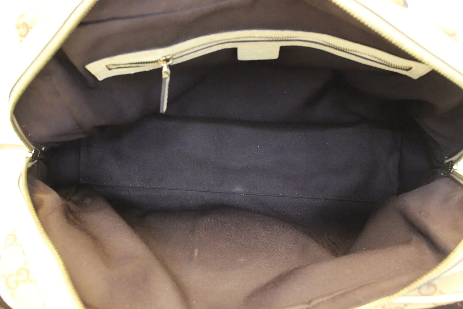 GUCCI Hasler GG Monogram Canvas Shoulder Bag