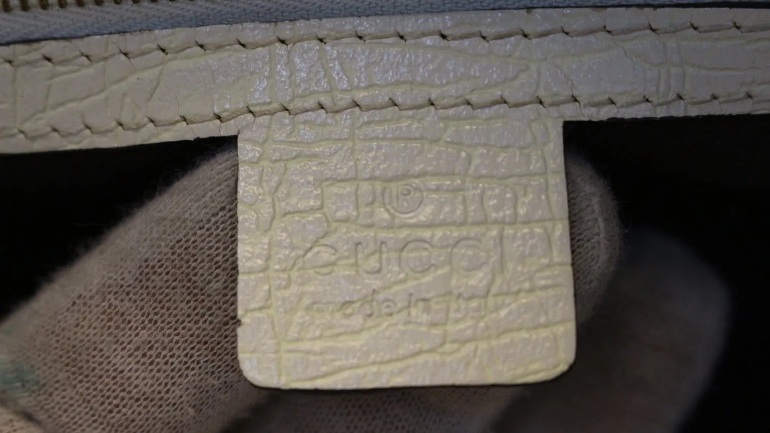 GUCCI Hasler GG Monogram Canvas Shoulder Bag