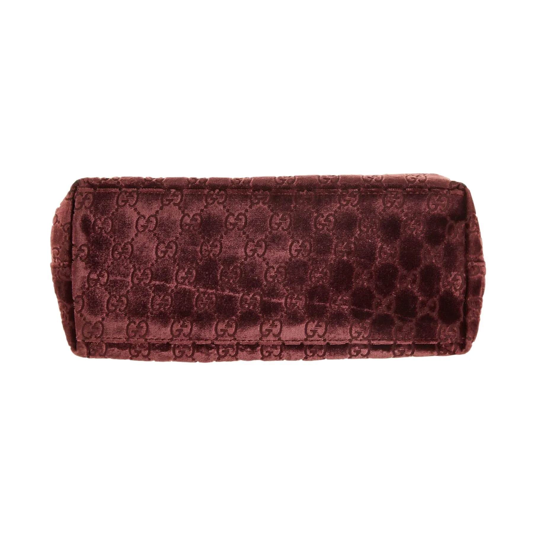 Gucci Purple Velvet Shoulder Bag