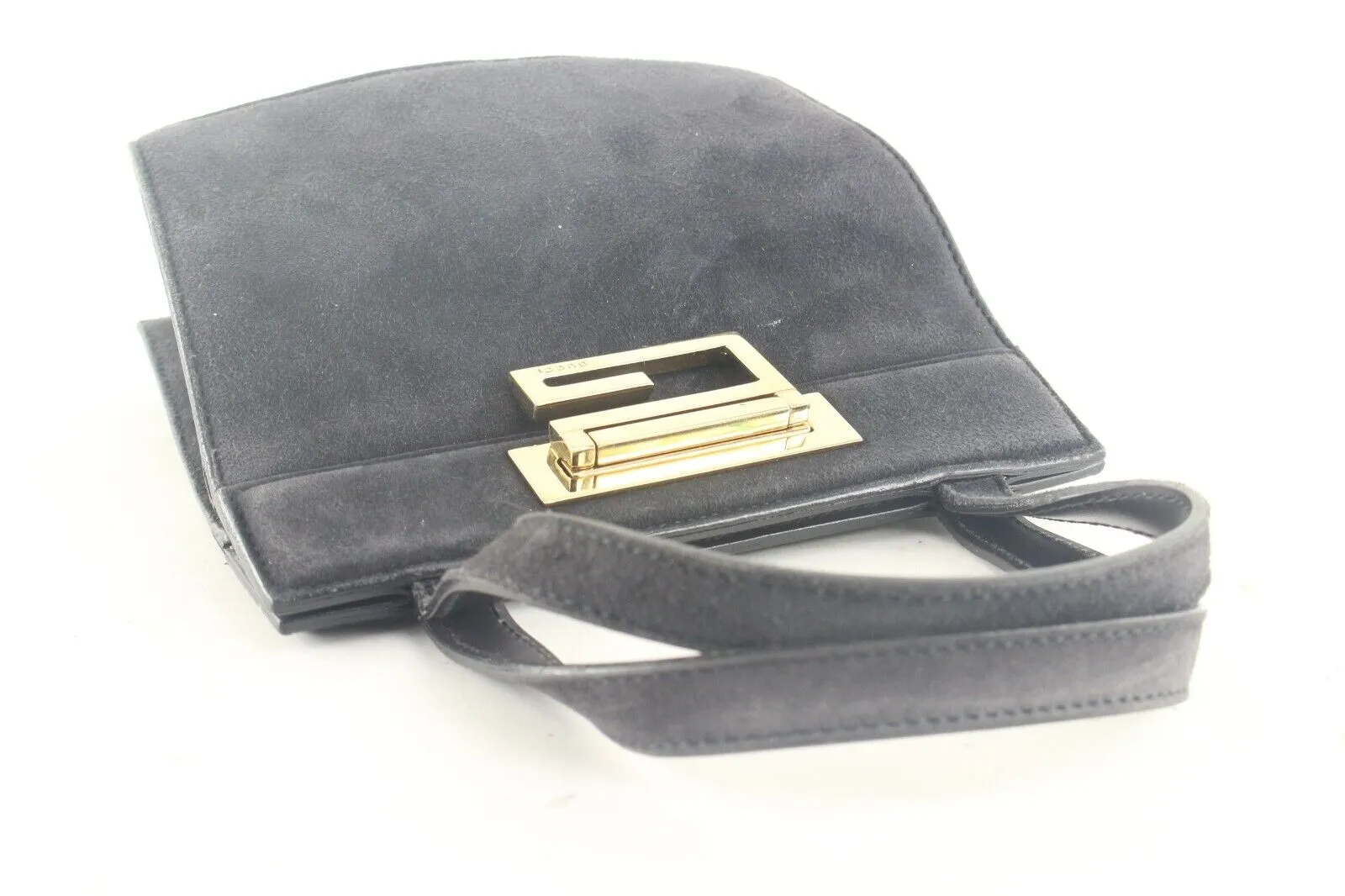 Gucci Suede Tom Ford Era Tote G Logo Turnlock 1GG1012K
