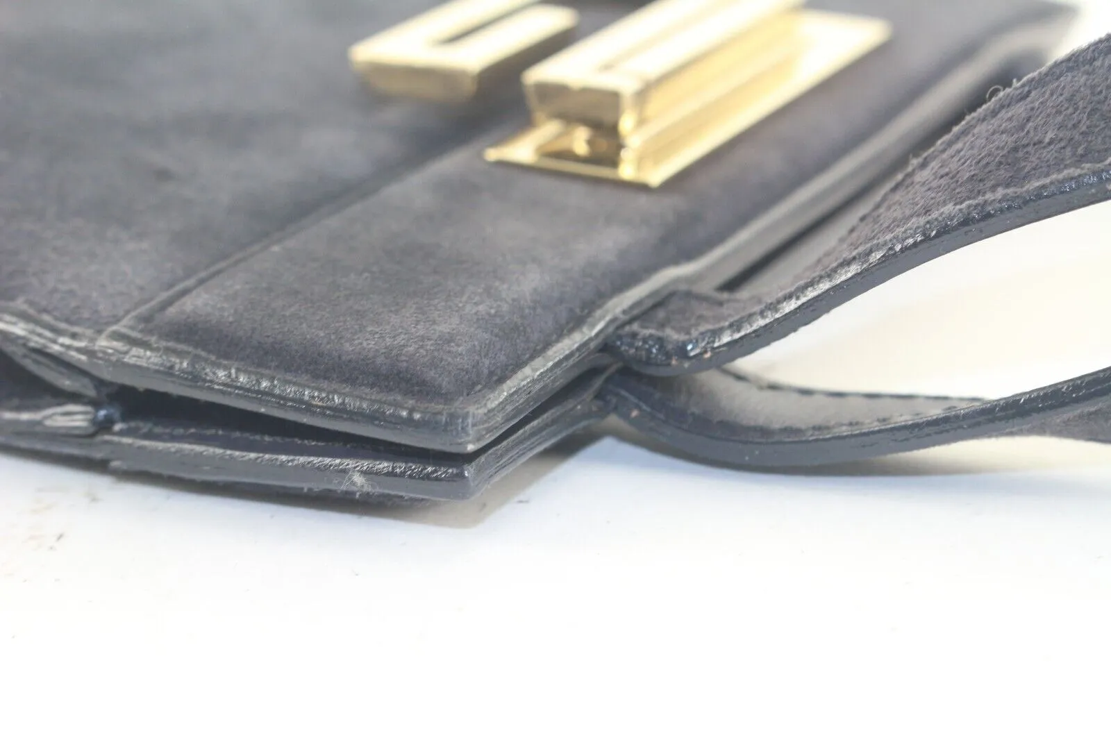 Gucci Suede Tom Ford Era Tote G Logo Turnlock 1GG1012K