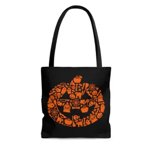 Halloween Icons Tote Bag