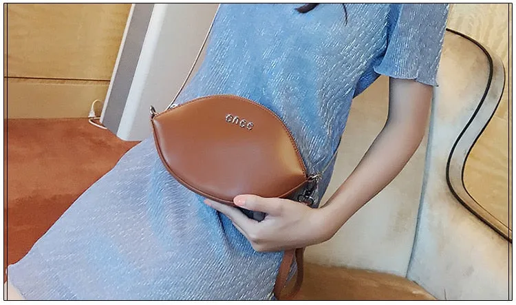 Handbag lady shell bag shoulder shoulder bag DIY handmade leather design acrylic plate pattern template 23x14x7cm