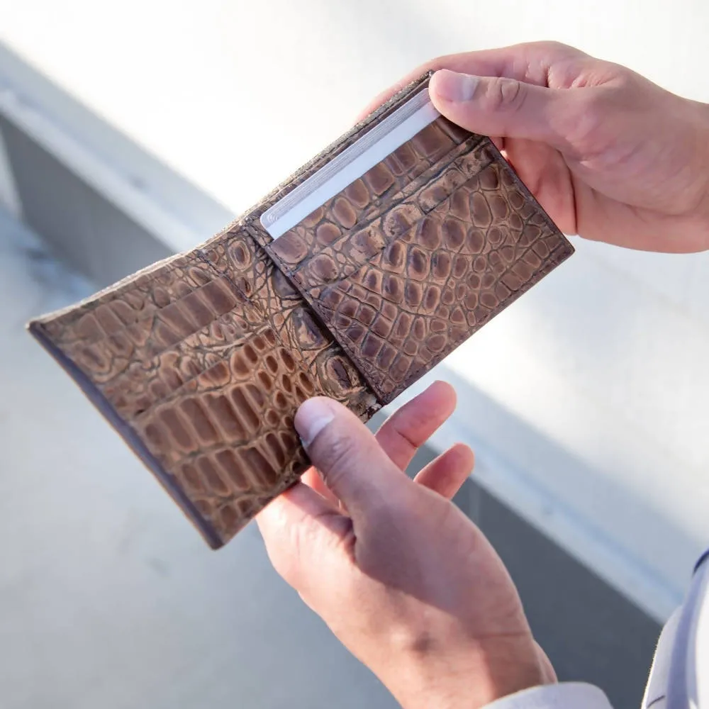 Handcrafted Leather Wallet - Brown