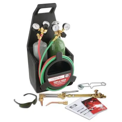 Harris Product Group V-Series® Port-A-Torch® Deluxe Medium-Duty Outfit Kits with Cylinders, 4403214