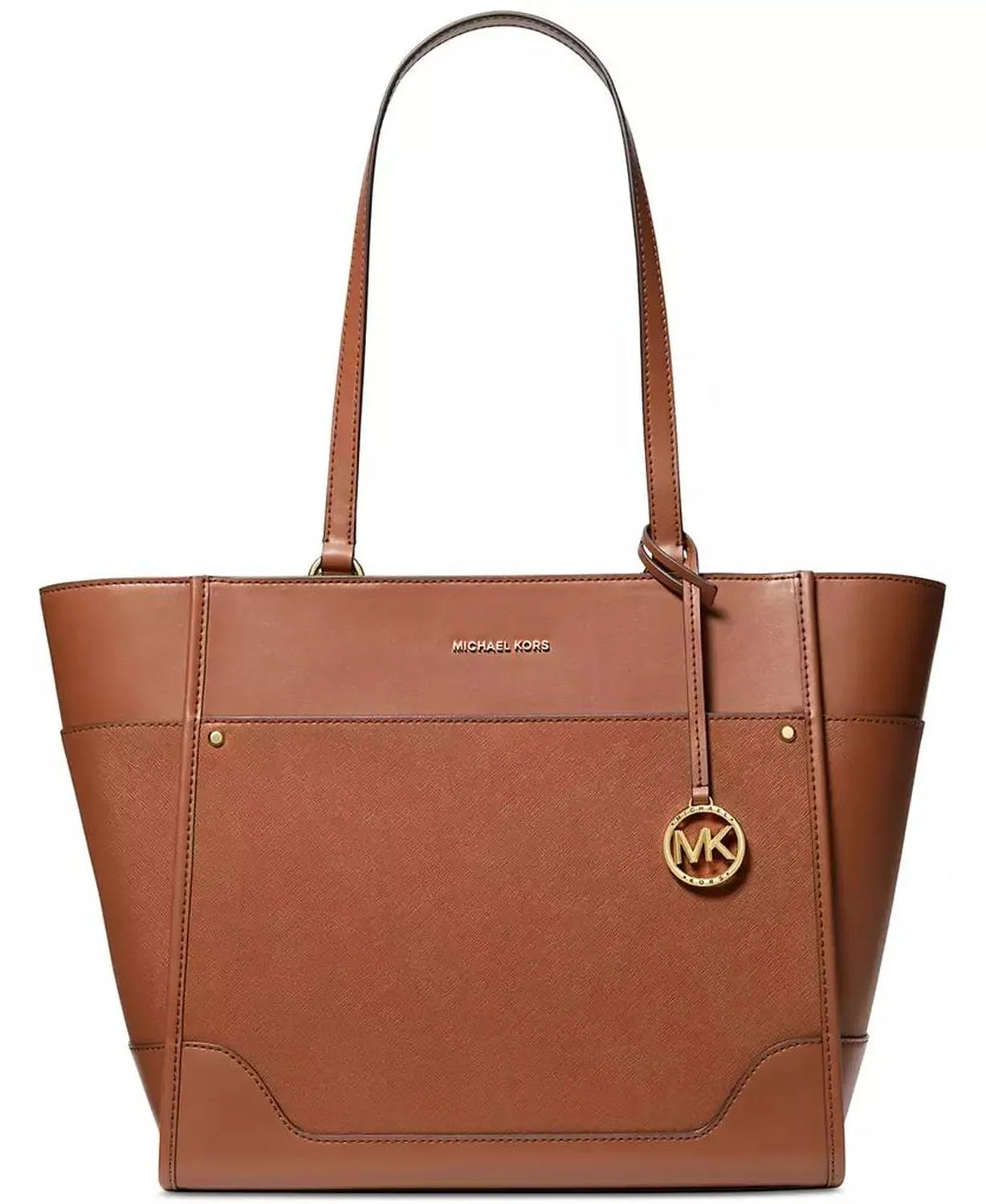 Harrison Extra Large Leather Top Zip Tote