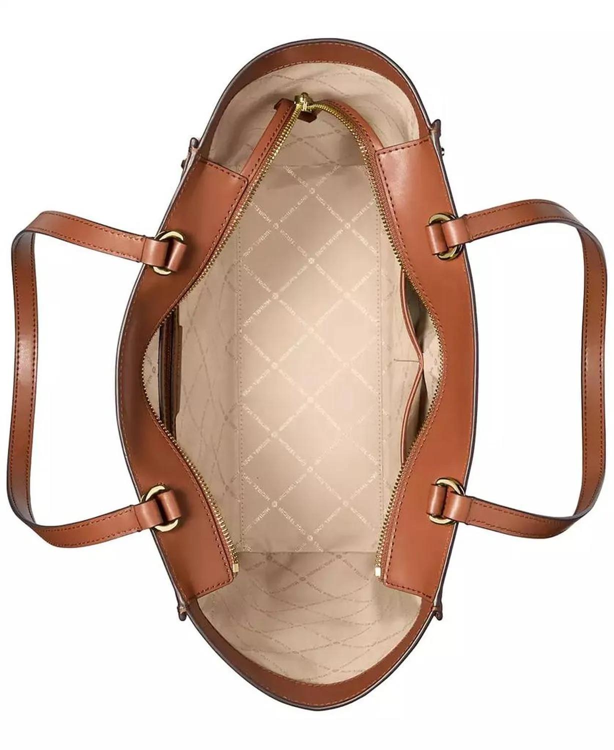 Harrison Extra Large Leather Top Zip Tote