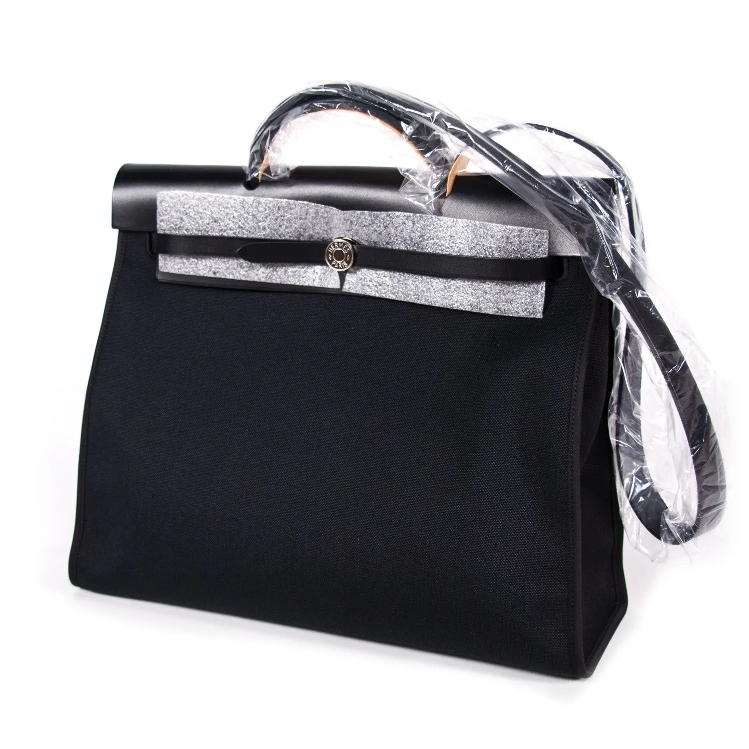 Hermes Herbag Zip 39 Black