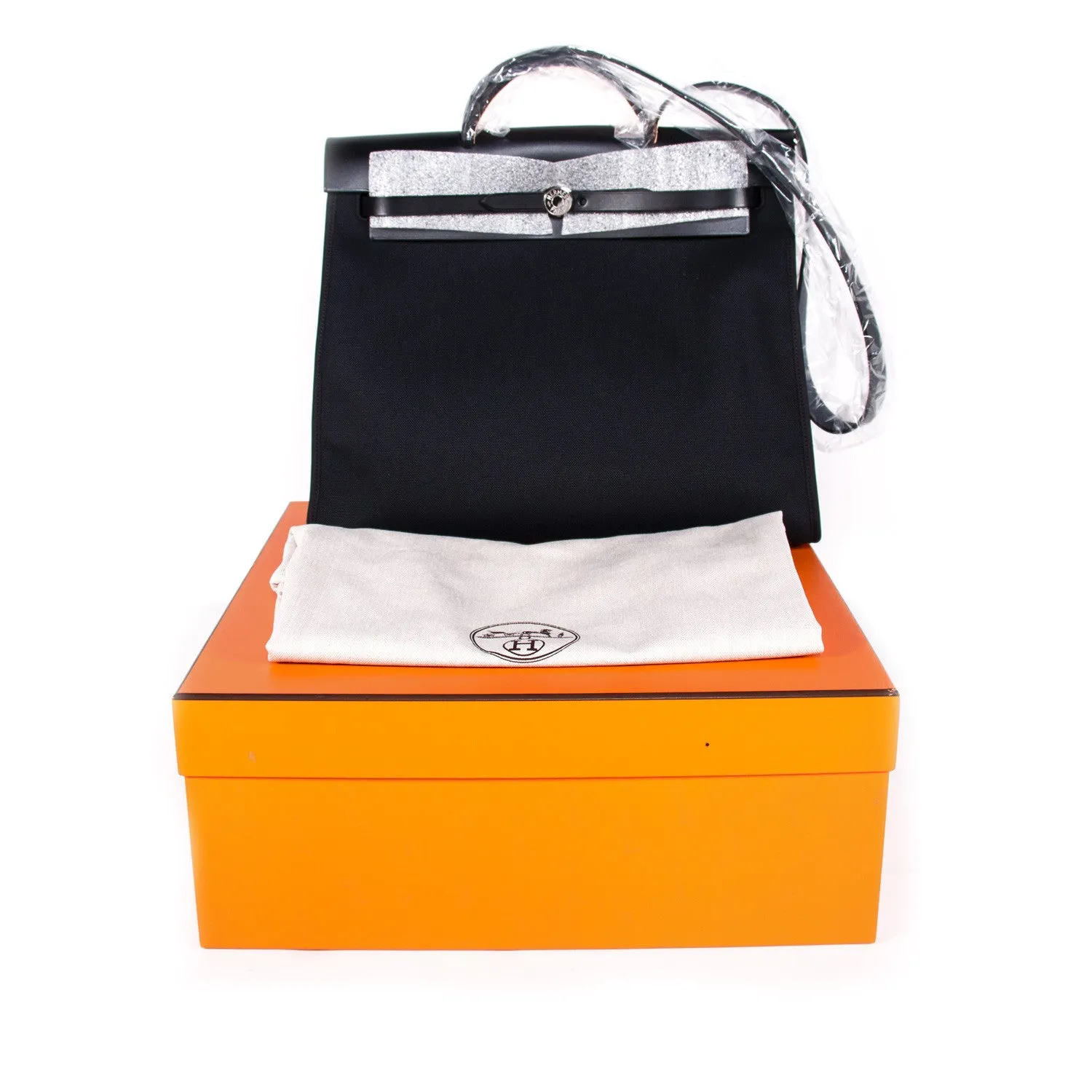 Hermes Herbag Zip 39 Black