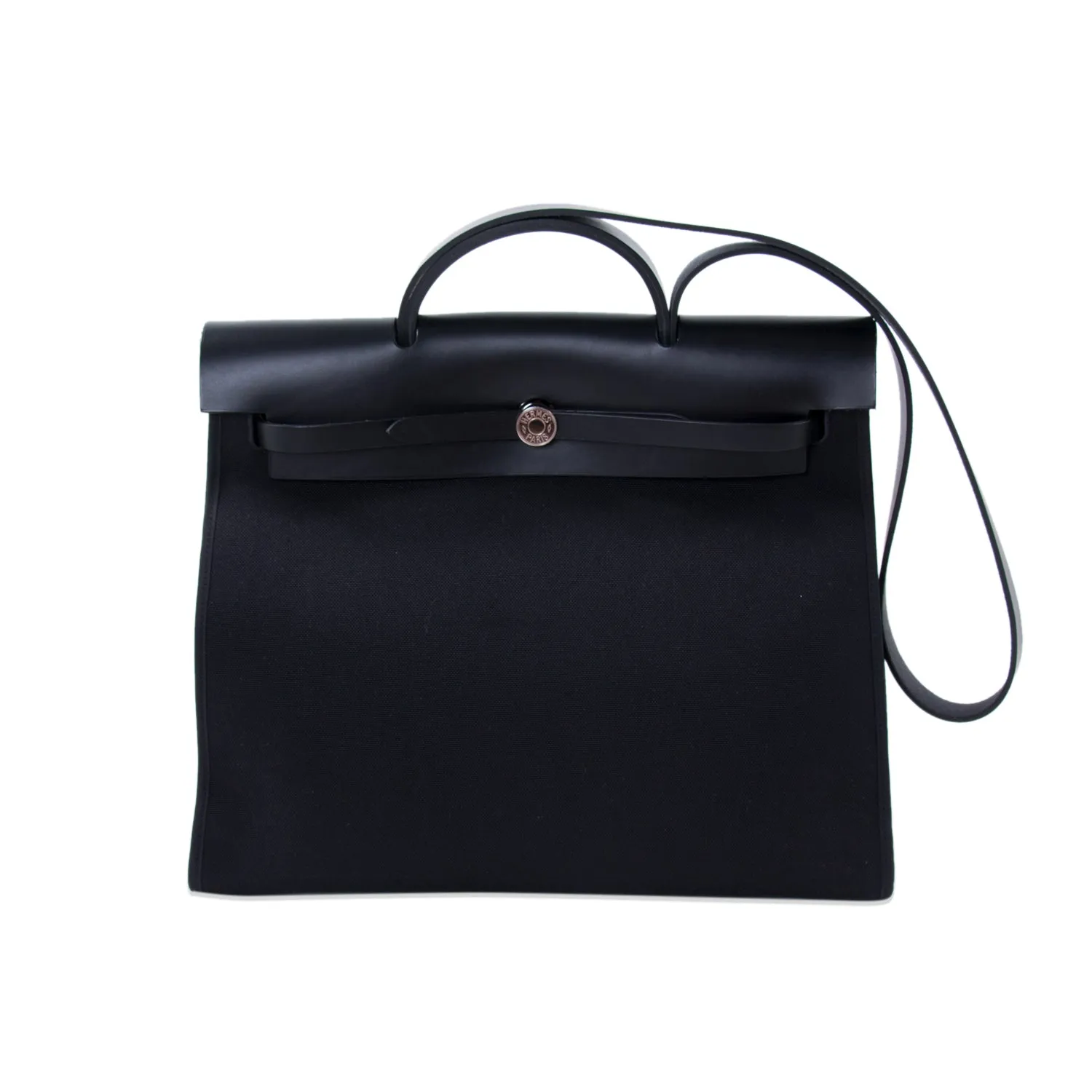 Hermès Herbag Zip 39 Black