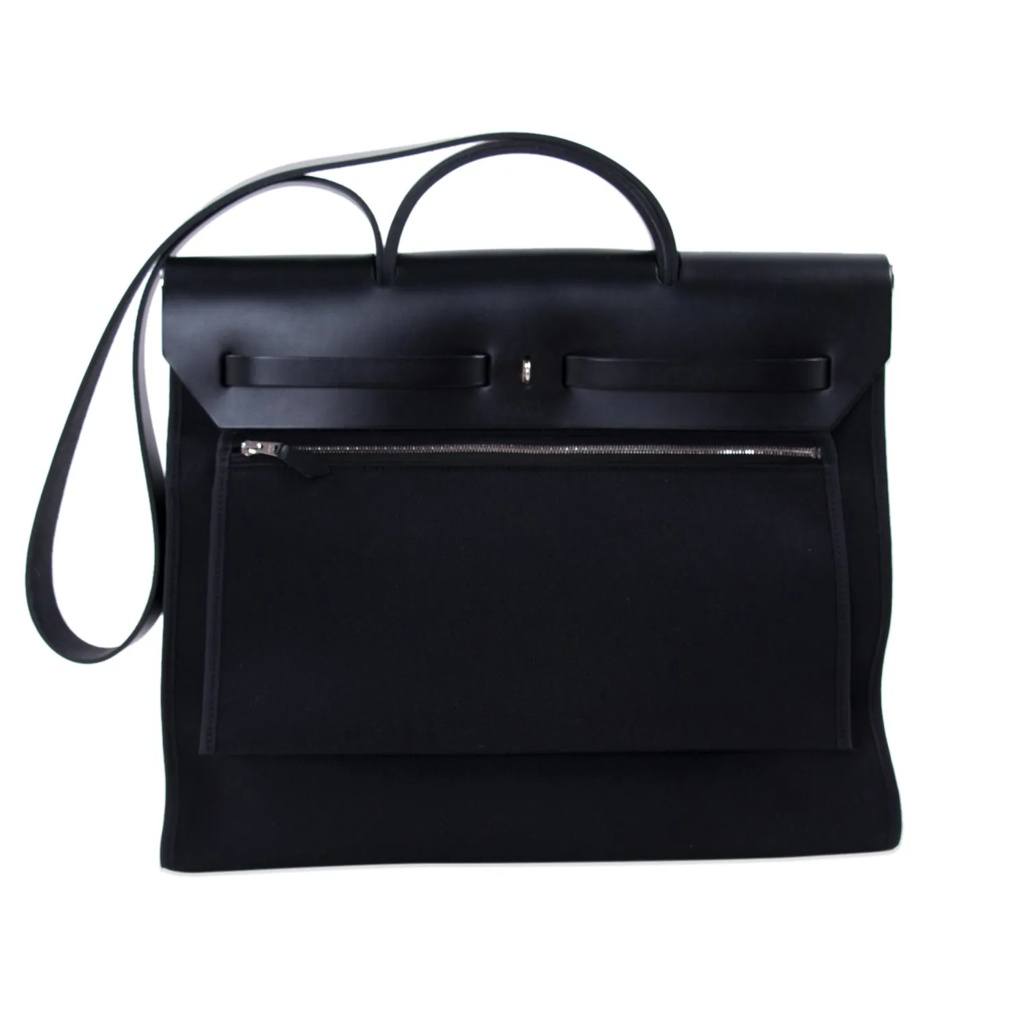 Hermès Herbag Zip 39 Black