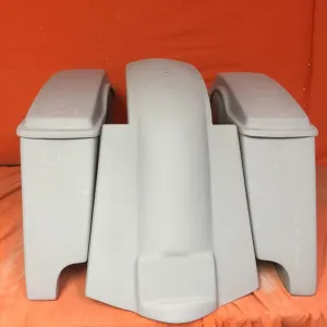 Honda Shadow Sabre 1100 6" Extended Saddlebags Bags Rear Fender Lids