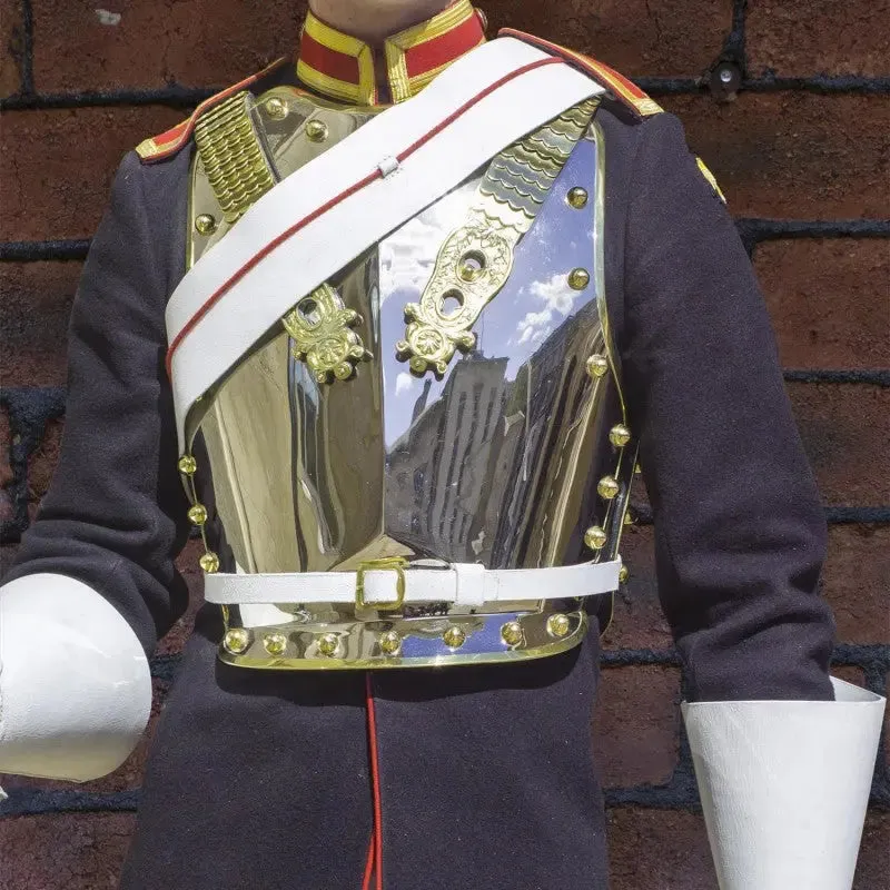 Household Cavalry (HCav) Soldiers Buff Leather Shoulder Belt British Army