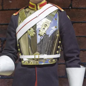Household Cavalry (HCav) Soldiers Buff Leather Shoulder Belt British Army