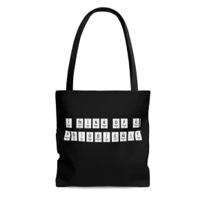 I Think of You Periodically Tote Bag