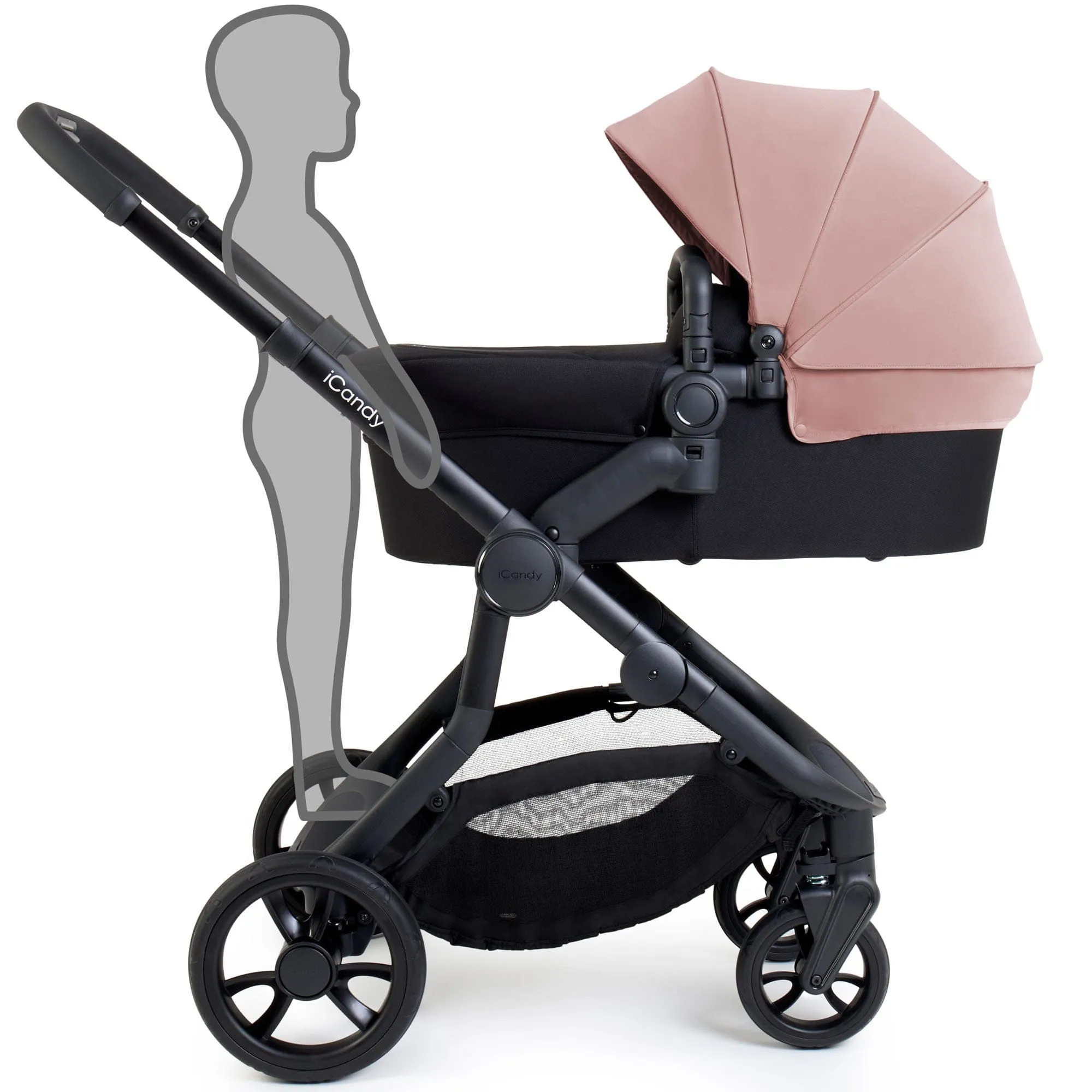 iCandy Orange 4 Cybex Travel System in Rose