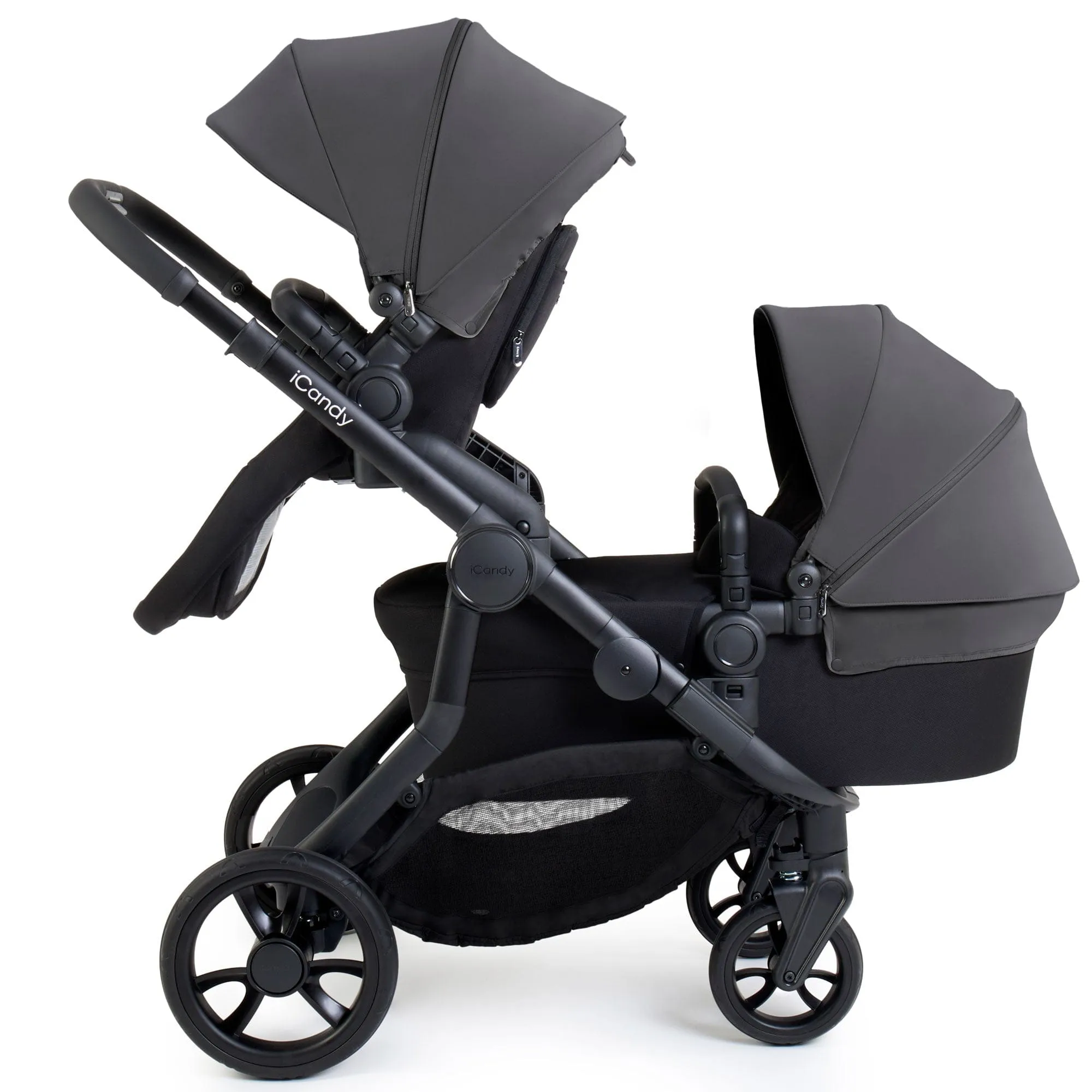 iCandy Orange 4 Double Cocoon Travel System in Fossil