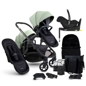 iCandy Orange 4 Double Maxi-Cosi Travel System in Pistachio