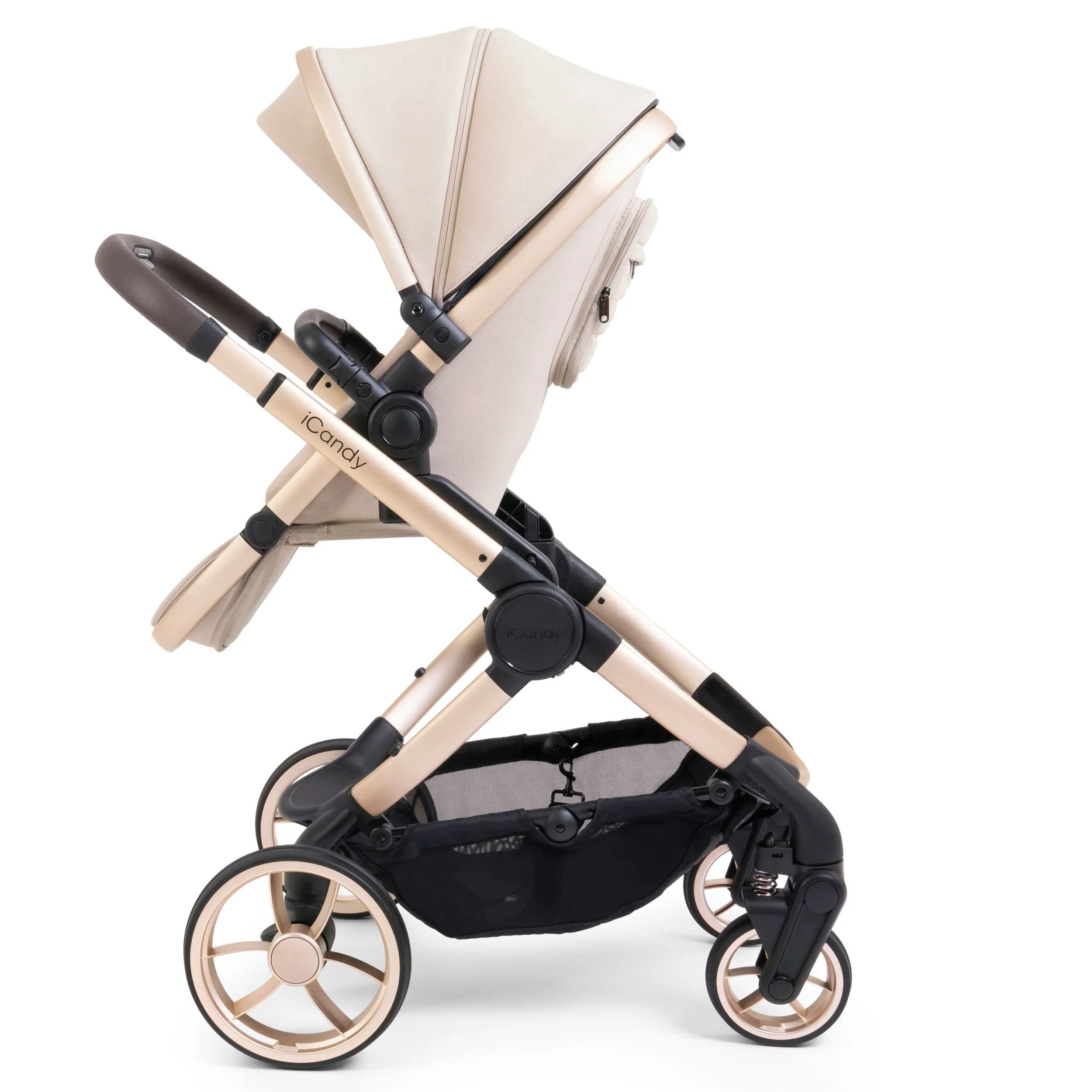 iCandy Peach 7 Complete Besafe Bundle in Biscotti