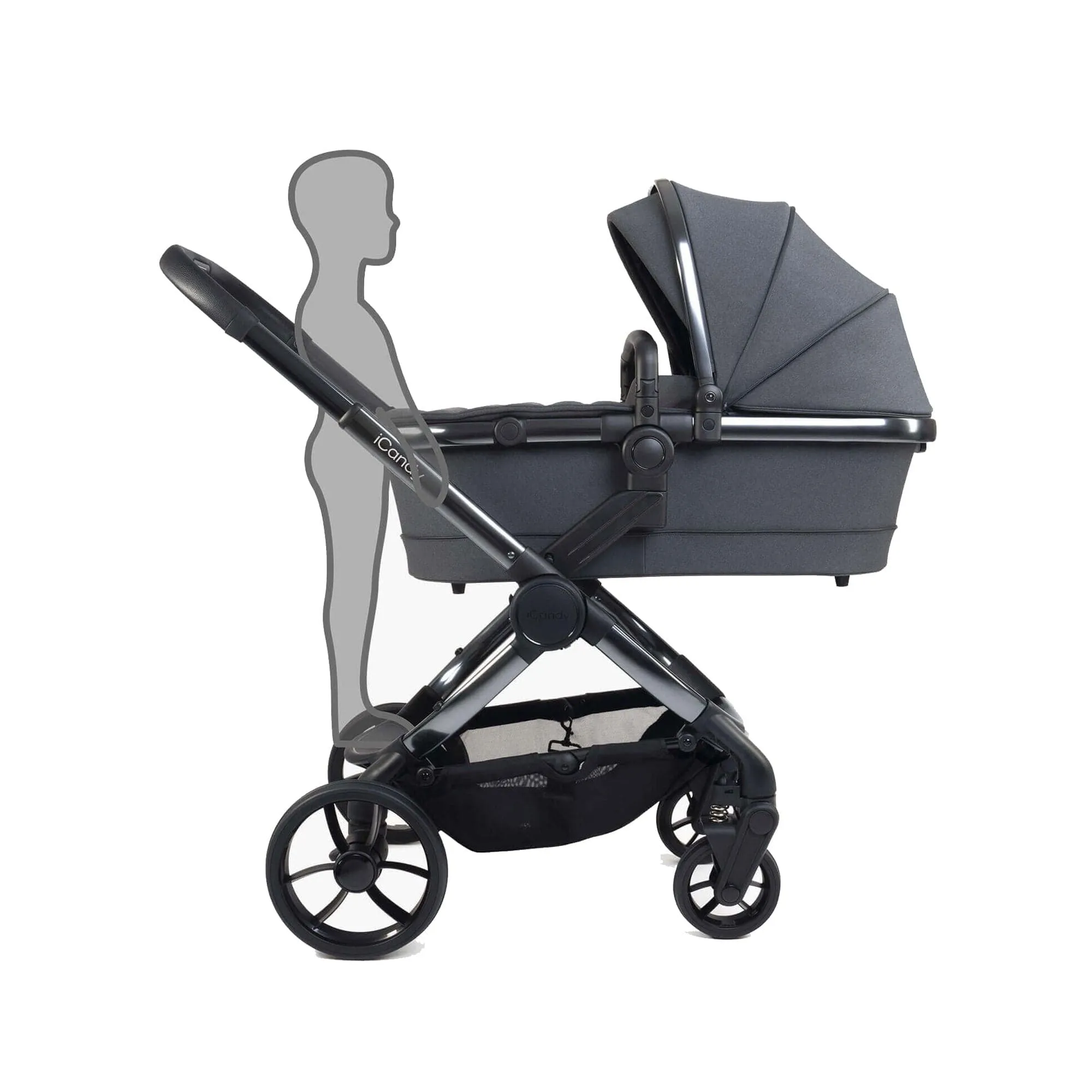 iCandy Peach 7 Complete Besafe Bundle in Dark Grey