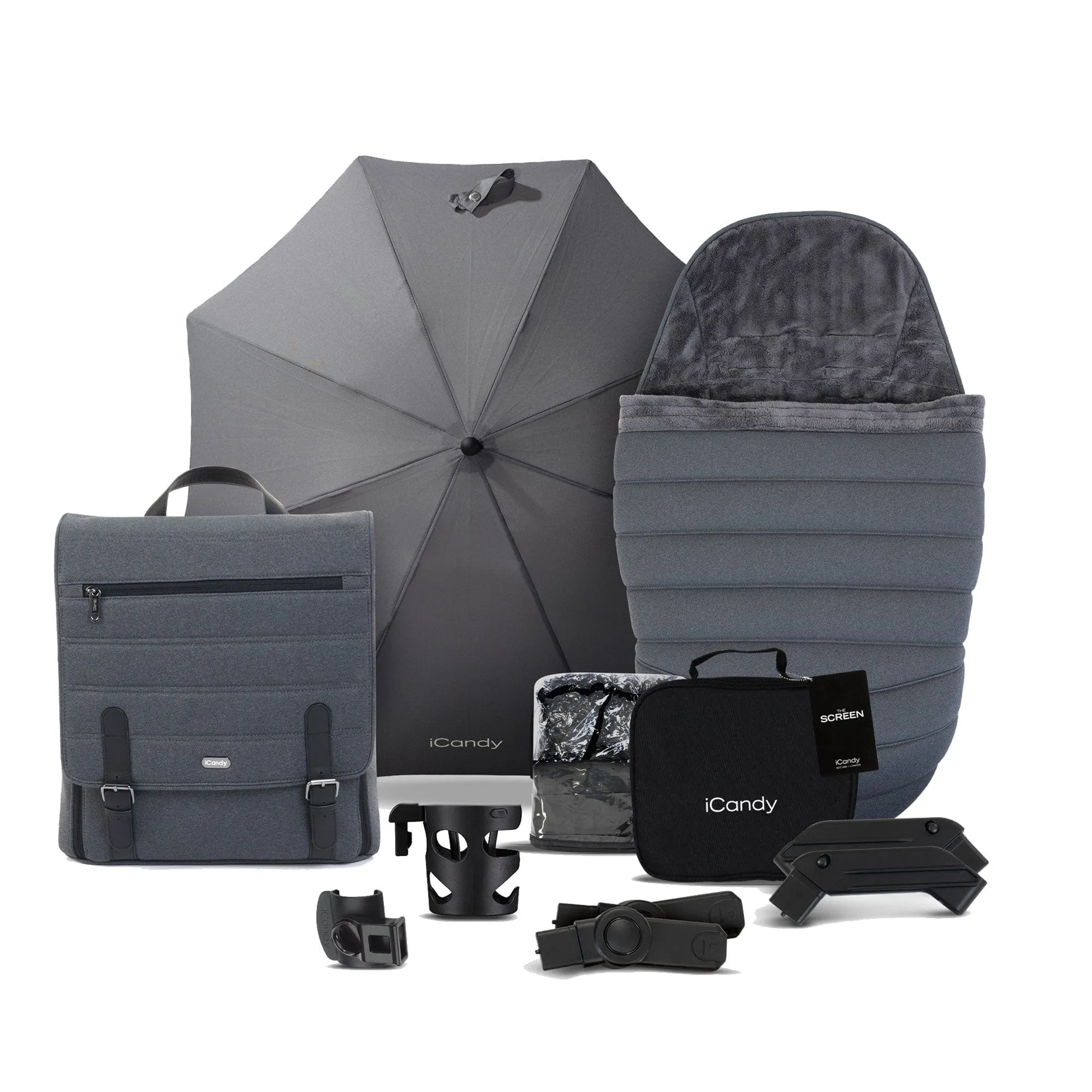 iCandy Peach 7 Complete Besafe Bundle in Dark Grey