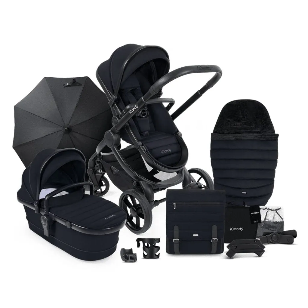 ICANDY Peach 7 Complete Bundle - Black Edition