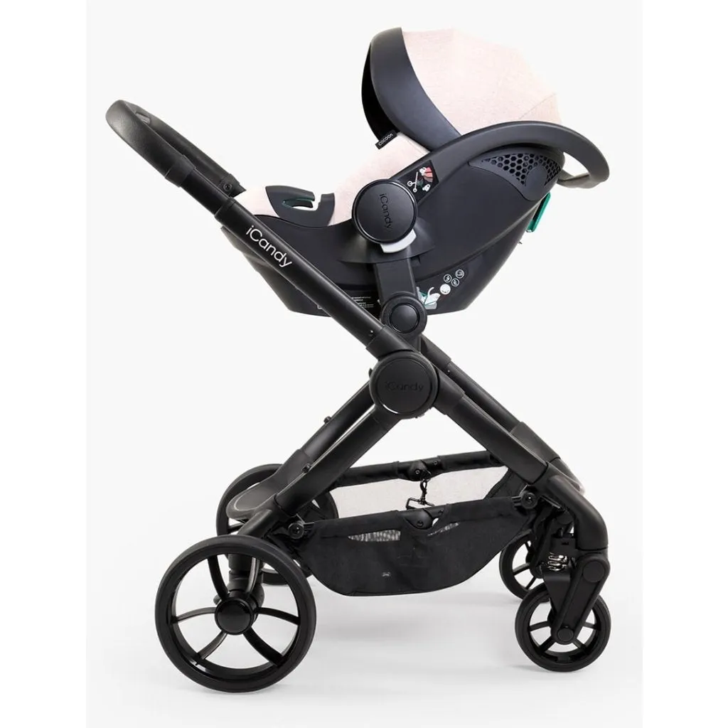 ICANDY Peach 7 Complete Bundle with Cocoon Car Seat & Base - Cookie