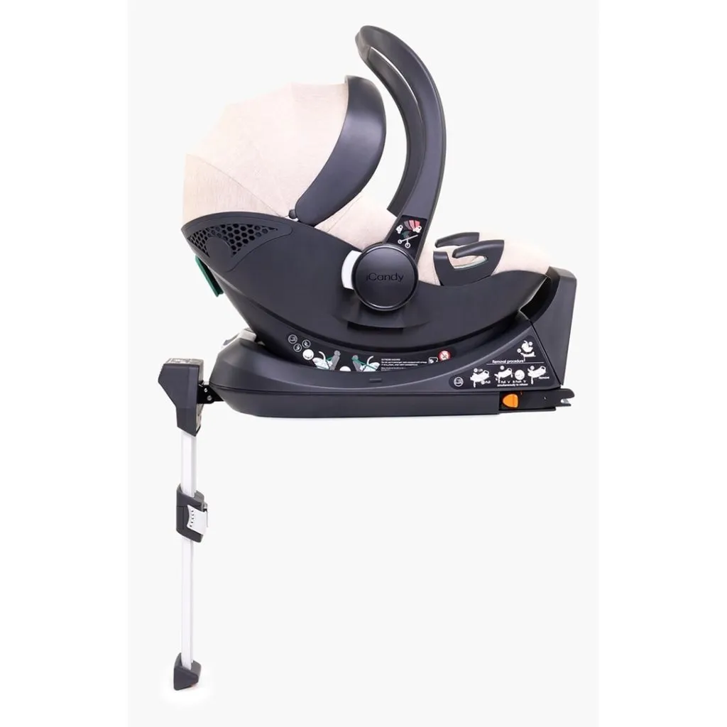 ICANDY Peach 7 Complete Bundle with Cocoon Car Seat & Base - Cookie