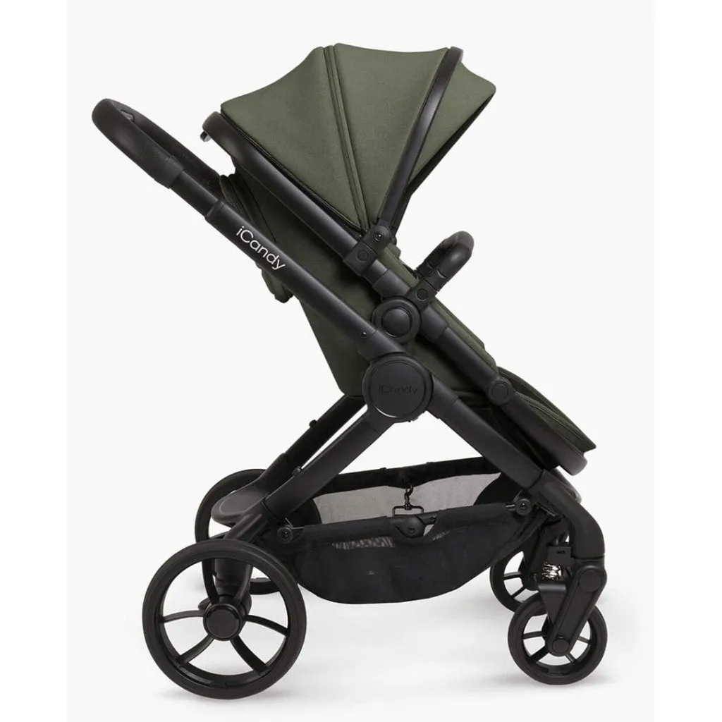 ICANDY Peach 7 Complete Bundle with Cocoon Car Seat & Base - Ivy