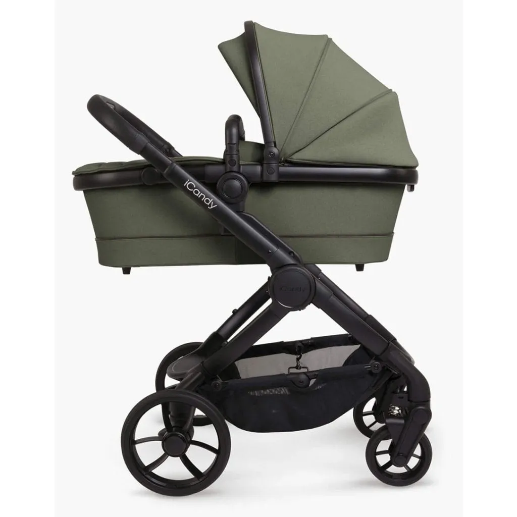 ICANDY Peach 7 Complete Bundle with Cocoon Car Seat & Base - Ivy