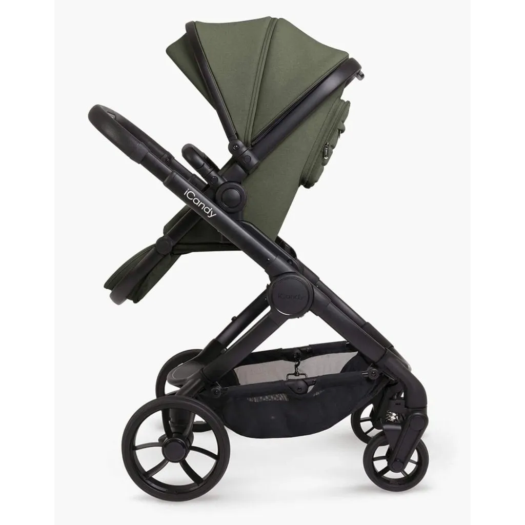 ICANDY Peach 7 Complete Bundle with Cocoon Car Seat & Base - Ivy