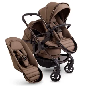 ICANDY Peach 7 Double Pushchair and Carrycot Combo Set - Coco