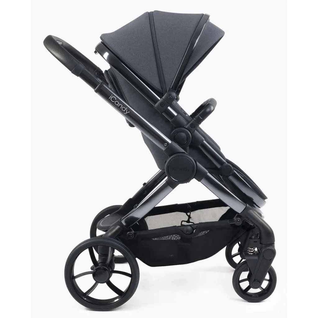 ICANDY Peach 7 Double Pushchair and Carrycot Combo Set - Truffle