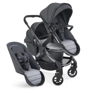 ICANDY Peach 7 Double Pushchair and Carrycot Combo Set - Truffle